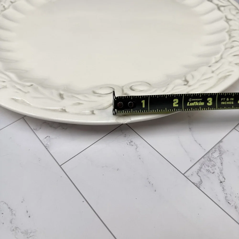 American Atelier Athena Charger Chop Plate 13.5